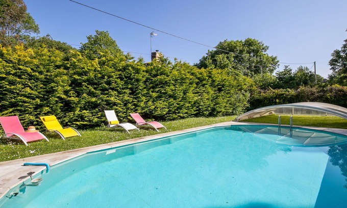 Ploumilliau House | Wonderful private villa for 10 people with private pool, WIFI, TV, terrace and pets allowed