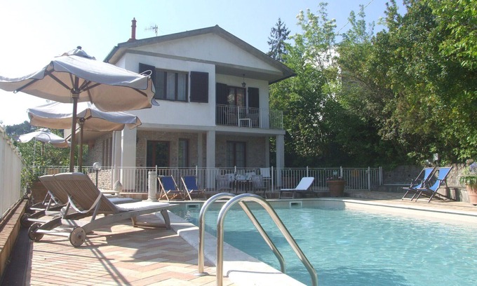 Sassetta Villa | Wonderful private villa for 8 people with WIFI, pool, TV, patio and panoramic view