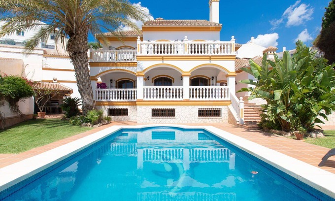 La Cala del Moral House | Wonderful private villa for 8 people with private pool, WIFI, A/C, TV and patio