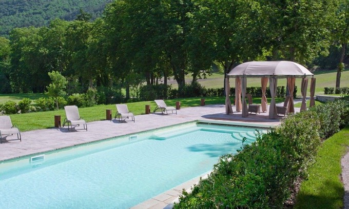 Nerbisci Villa | Wonderful private villa with A/C, private pool, WIFI, TV, patio, panoramic view and parking