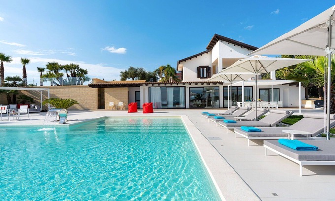 Ribera Villa | Wonderful private villa for 6 people with WIFI, private pool, A/C, TV, patio and panoramic view