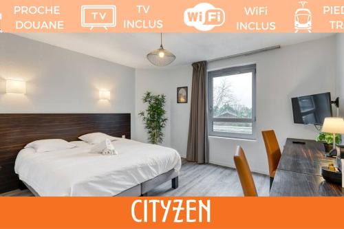 Gaillard Apartment | ZenBNB/CityZen/Pied du TRAM/Frontière Suisse