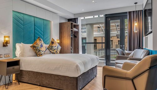 Smart Studio with Balcony