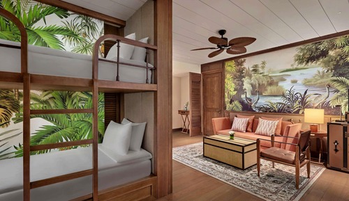 Family Suite, Multiple Beds, Sea View