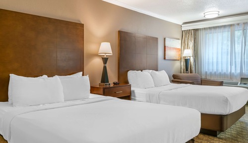 Standard Room, 2 Queen Beds, Accessible, Non Smoking (Walk-in Shower)