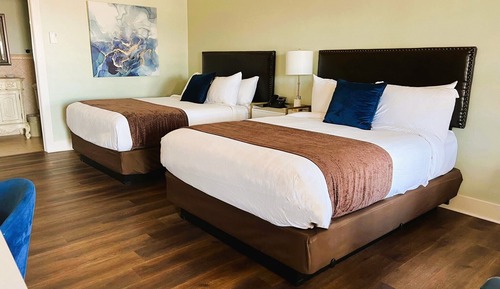 Standard Room, 2 Queen Beds, Non Smoking, Ground Floor