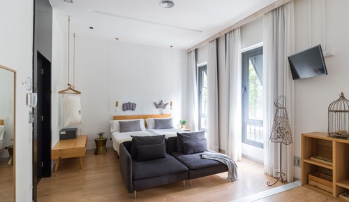 Junior Suite, 2 Twin Beds, Park View (Single Use)