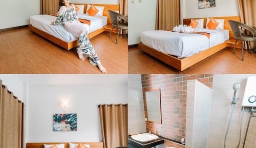 Standard Double Room, Patio, Poolside