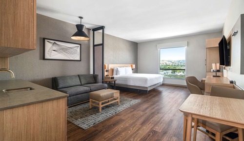 Room, 1 King Bed with Sofa bed, Accessible (Roll-in Shower, Specialty)