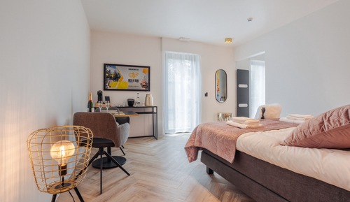 Deluxe Double Room (Red Bee Room)