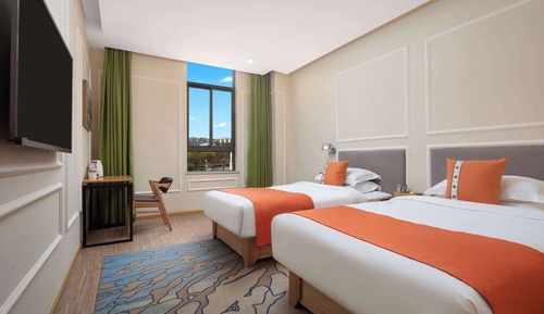 Deluxe Room, 2 Twin Beds, Non Smoking