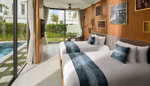 Villa, 2 Bedrooms, Garden View (Pool)