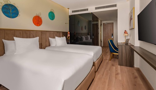 Studio, 2 Twin Beds, Ocean View