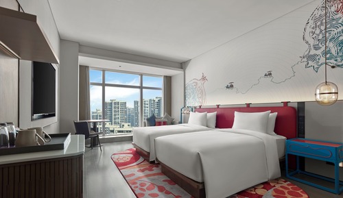 Twin Room, Garden View