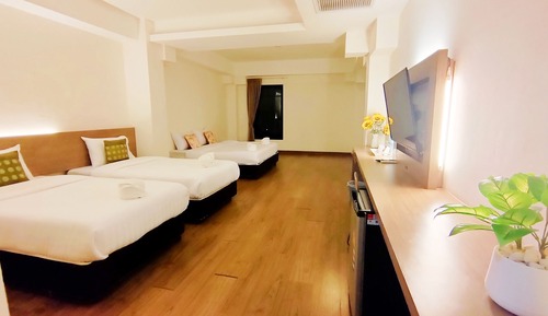 Family Quadruple Room, Multiple Beds, Non Smoking, Park View