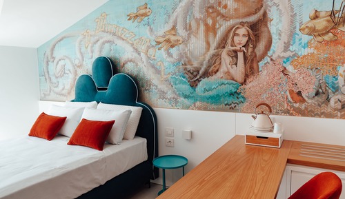 Deluxe Quadruple Room, Sea View