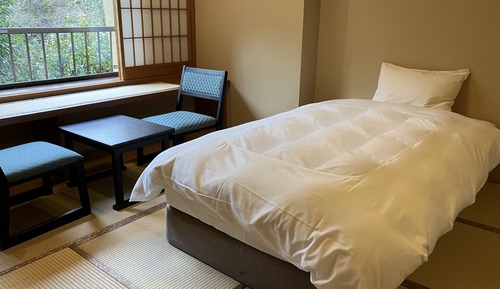 Japanese-Style Twin Room (10-tatami mats in size and 2 beds), Non Smoking