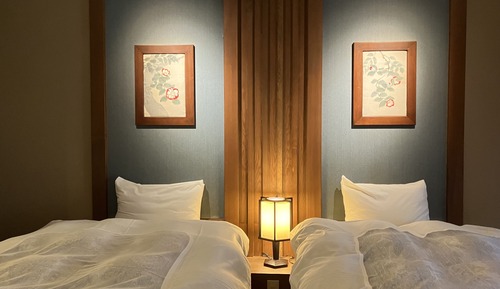 Annex Japanese Western Room "Akari Koji" with River View (9-tatami mats and 2beds), Non Smoking
