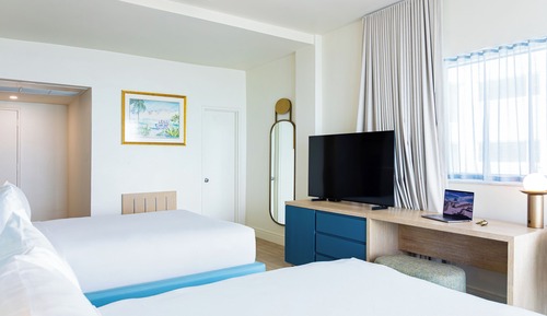 Deluxe Oceanfront Double Queen with Balcony