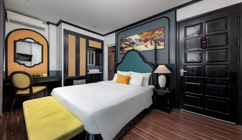 Deluxe Double Room, Balcony, City View