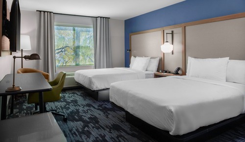 Standard Room, 2 Queen Beds (Mobility Accessible, Tub)