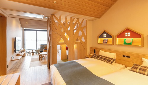 Family Room with Onsen Open-Air Bath (Lake View) East Wing, Non-Smoking