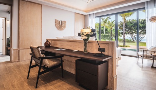 Two Bedroom Beach Front Pool Villa