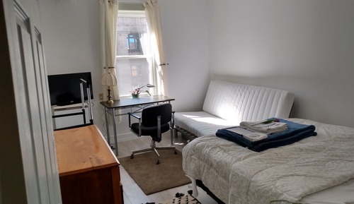 Family Room, 1 Queen Bed with Sofa bed, City View