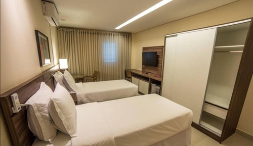 Standard Twin Room (Sem vista e Sem varanda)