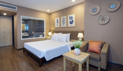 Deluxe Double Room, Balcony, Sea View