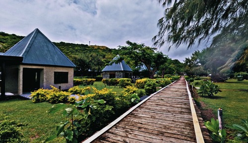 Traditional Double or Twin Room, 1 Bedroom, Ocean View, Courtyard Area