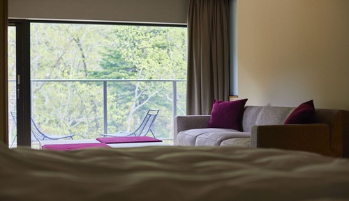 Japanese Suite Room with Private Hot spring  [Kurenai with Balcony] 58sqm, Non Smoking