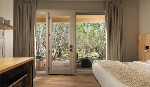 Premium Cabin, Pets Allowed, Garden Area