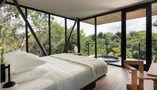 Luxury Tree House, Garden Area