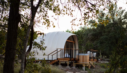 Luxury Cabin, Garden Area