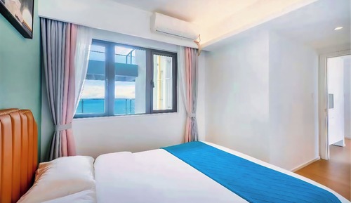 Family Suite, 2 Queen Beds, Sea View