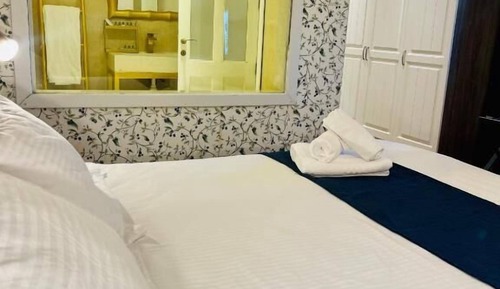 Comfort Double Room, 1 Queen Bed, Bathtub, Garden View