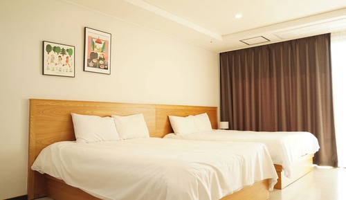 Family Twin Room, Non Smoking, Ocean View