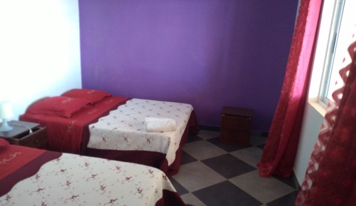 Basic Quadruple Room, 2 Double Beds, Smoking