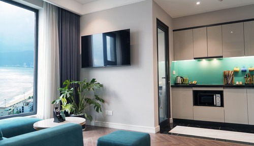 Premier Apartment, 2 Bedrooms, Bathtub, Ocean View