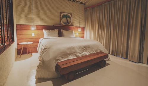 Deluxe Chalet, 1 King Bed, Private Pool, Lagoon View