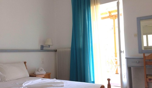 Basic Studio, 2 Twin Beds, Balcony, Sea View