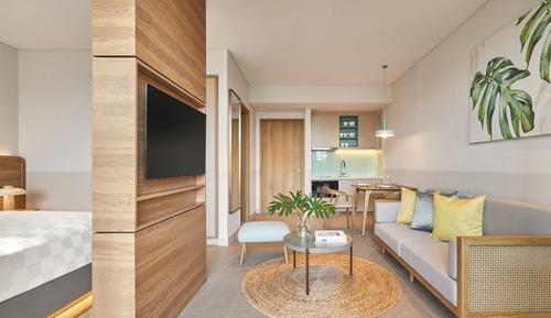 1 Bedroom Balcony Residences Garden Pool
