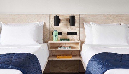 Double Room, Mobility Accessible (King + Double Queen Bunk)