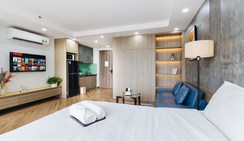 Deluxe Studio, 1 Bedroom, Bathtub, City View