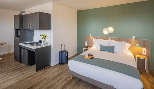 Executive studio, 1 double bed and 1 single sofa bed
