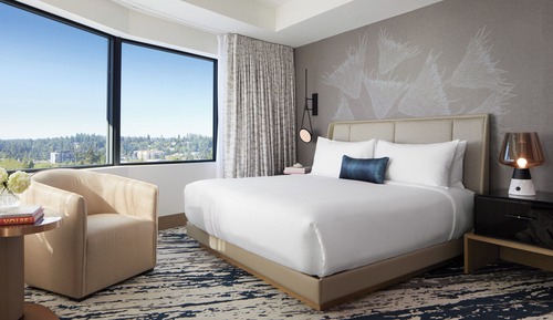 Premium Room, 1 King Bed, City View, Corner