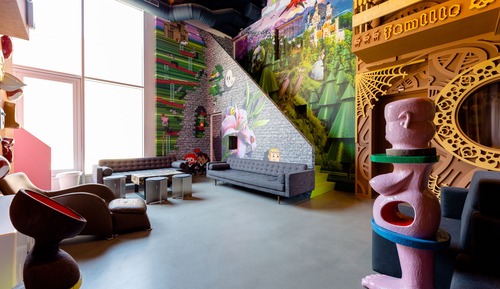 Eclectic Madness Landscape with Bath