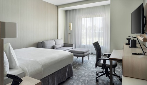 Suite, 1 King Bed with Sofa bed, Non Smoking (Hearing Accessible)