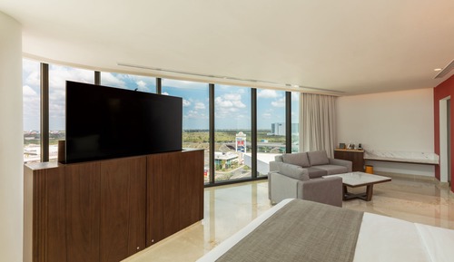 Master Suite vista a la ciudad